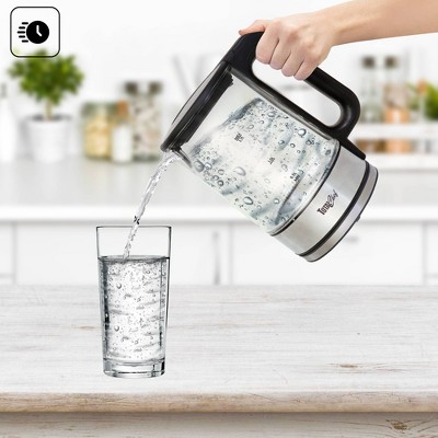 Total Chef 1.7L Glass Electric Kettle with LED Light