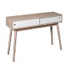Dexmalle Console Table with Storage Space and Wood Legs - 4 of 4