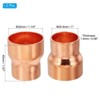 Unique Bargains Sweat Solder Connection Copper Reducing Coupling Pressure Plumb Fittings - 2 of 4