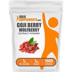 BulkSupplements Wolfberry Extract (Goji Berry) Powder - 1 of 4