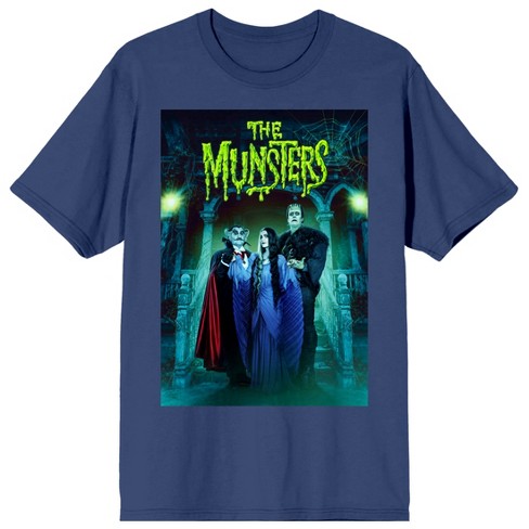 The Munsters Rob Zombie Remake Key Poster Art Crew Neck Short Sleeve ...