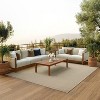 Nourison Tulum Basketweave Solid Indoor/Outdoor Rug - 3 of 4