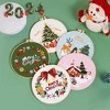 Embroidery Kit, Embroidery Starter Kit - with Embroidery Hoop, Christmas Stamped Pattern, for Beginners, Women Hobbies, CX0842 (One Size) - 2 of 4