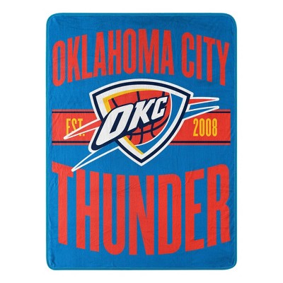 NBA Oklahoma City Thunder Micro Throw Blanket