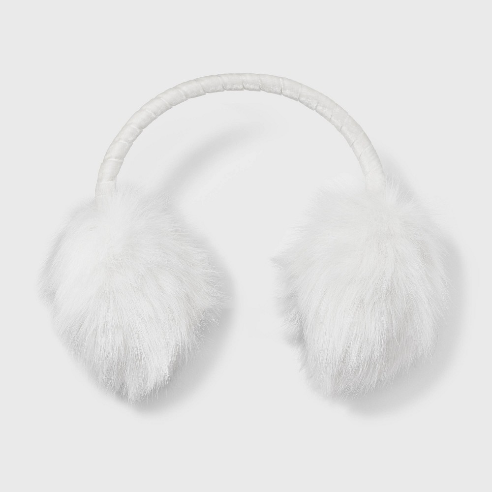 Recycled Polyester Headband Earmuff - A New Day™ Cream