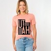 Simply Sage Market Utah Typography Short Sleeve Tee - 2 of 4