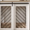 FUFU&GAGA Pet-Friendly Double-Door Dog Crate Console with Sliding Doors 70.8" - 4 of 4