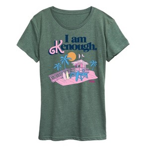 Women's - Barbie - I Am Kenough Lifeguard Stand Short Sleeve Graphic T-Shirt - 1 of 4