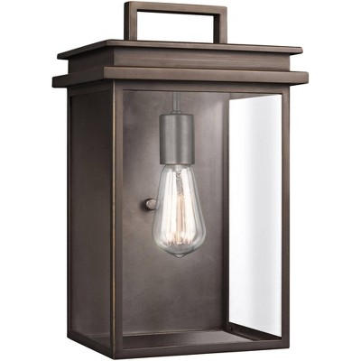 Generation Lighting Chappman 14 3/4" High Antique Bronze Outdoor Wall Light