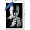 Trends International Tupac - Praying Framed Wall Poster Prints - 3 of 4