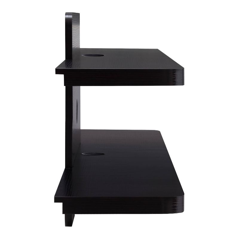 Mater 2 Tiers Open Shelves Floating Console Fits Tv's Up To 65" - HOMES: Inside + Out, 5 of 7