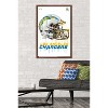 Trends International NFL Los Angeles Chargers - Drip Helmet 20 Framed Wall Poster Prints - 2 of 4
