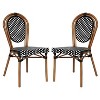 Alamont 2pk Commercial Thonet Stacking Chairs - 3 of 4