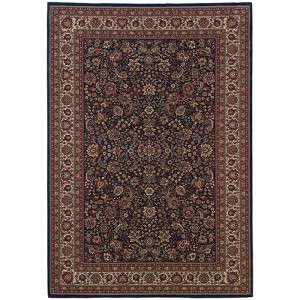 Oriental Weavers Ariana 2' x 3' Machine Woven Rug in Blue - 1 of 4