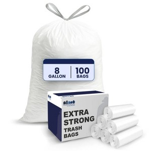 Plasticplace 8 Gallon Scented Garbage Can Liners - 1 of 4