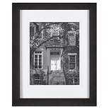 11"x14" Matted to 8" x 10" Frame Black - Gallery Solutions