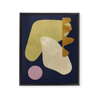 Marin Vaan Zaal Tuileries 01 Modern Shapes Framed Canvas - Society6