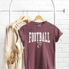 Simply Sage Market Women's Varsity Football Babe Short Sleeve Garment Dyed Tee - 3 of 4