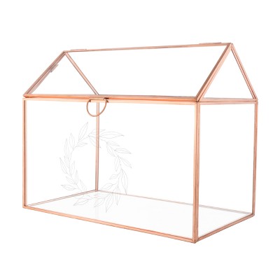Cathy's Concepts Clear Terrarium Reception Gift Card Holder