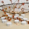 LumaBase Extra-Large Tea Light Candles - Set of 12 - 3 of 4