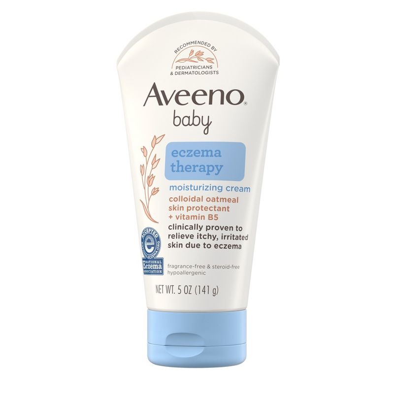 Aveeno Baby Eczema Therapy Moisturizing Cream - 5oz, 1 of 5