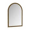 Grungis Oval Vanity Wall Mirror for Bathroom,Iron Retro Antique Mirror with Wall Hanging for Bedroom Living Room,Iron Frame - 4 of 4