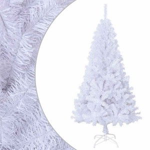 Aghana Digitals 150cm White PVC Artificial Christmas Tree with 680 Thick Branches, Steel Stand, - 1 of 4