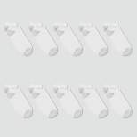 Hanes Women's 10pk Cushioned No Show Socks - 5-9