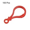 Unique Bargains DIY Craft Key Organization Lobster Claw Lanyard Swivel Clasps 100 Pcs - 3 of 4
