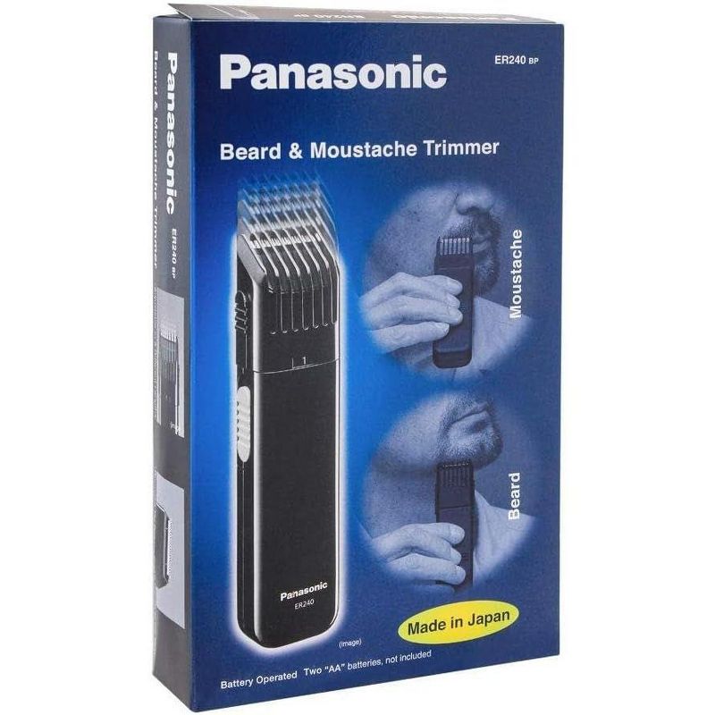 Panasonic Beard & Mustache Hair Trimmer - ER240B, 2 of 5