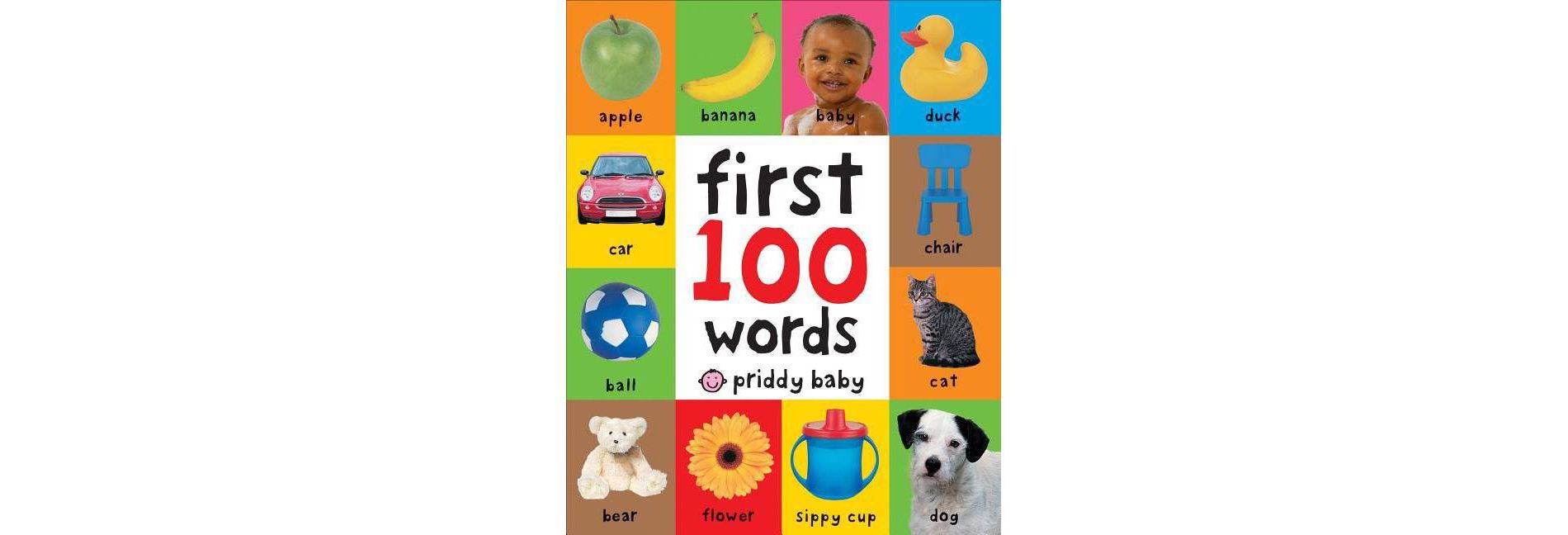 First 100 Words - by Roger Priddy (Board Book)