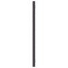 vidaXL Bathroom Mirror Gray 39.4"x0.6"x14.6" Engineered Wood - 4 of 4
