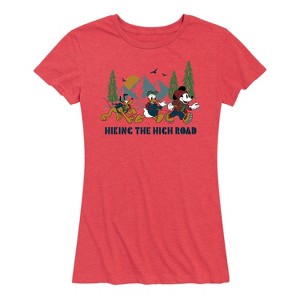 Women's - Disney - Hiking The High Road Short Sleeve Graphic T-Shirt - 1 of 4