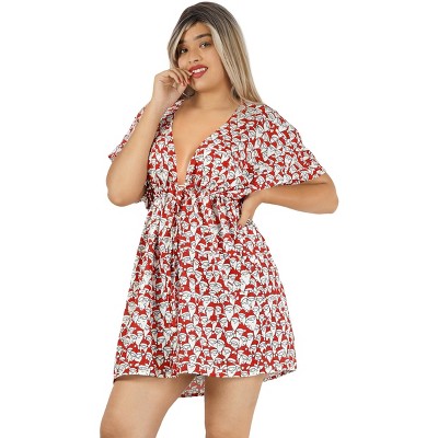 HAPPY BAY Women's Beachwear Swim Beach Dress Cover Ups for Christmas Bathing Suit Cover up Swimsuit Coverups for Women