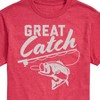 Men's - Instant Message - Great Catch Short Sleeve Graphic T-Shirt - 2 of 4