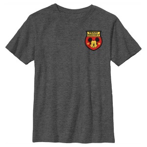 Boy's Disney Team Mickey Badge Germany T-Shirt - 1 of 4