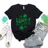Simply Sage Market Women's Lucky Mama Clovers Short Sleeve Graphic Tee - 3 of 4