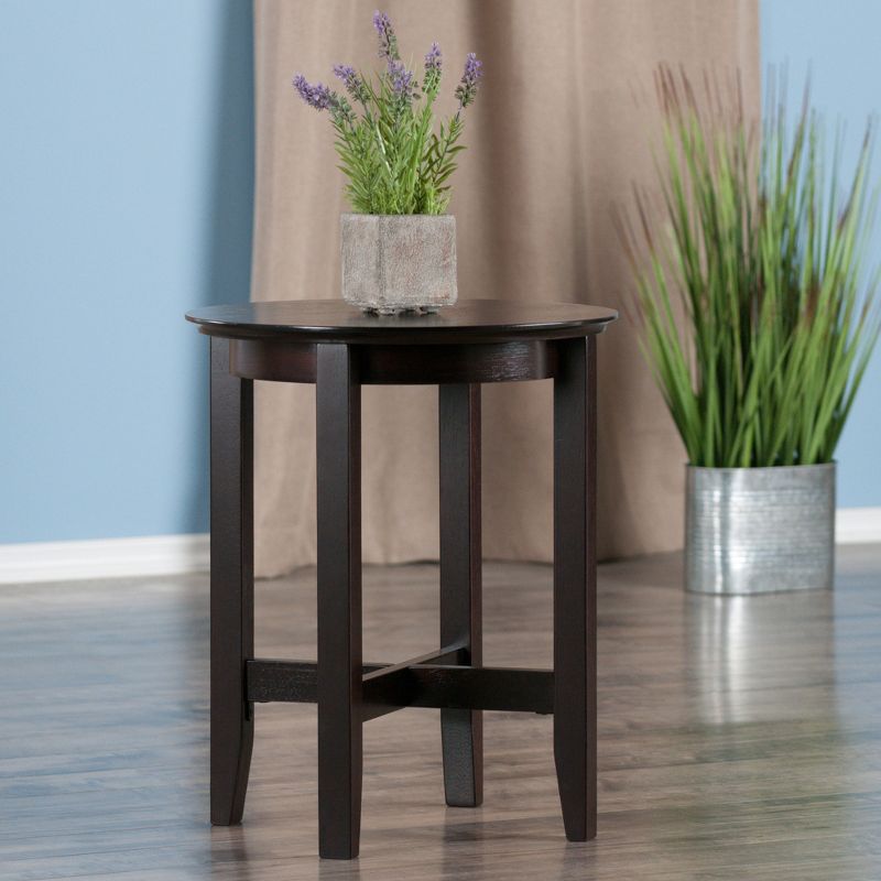 Toby End Table Espresso - Winsome, 6 of 7