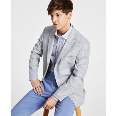 Tommy Hilfiger Mens Modern-Fit Glen Plaid Sport Coat