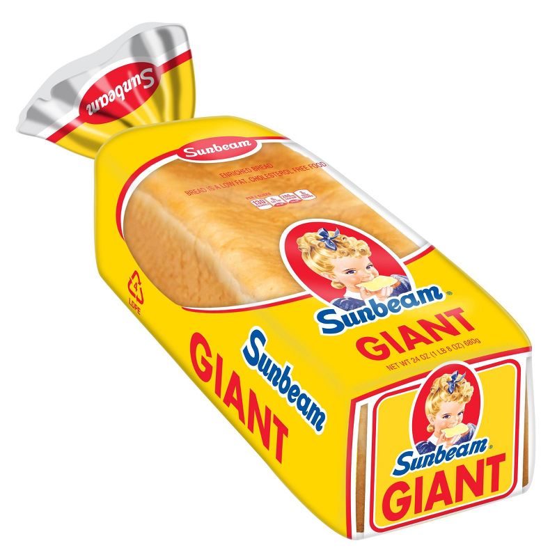 Sunbeam Giant Sandwich Bread - 24oz, 2 of 9