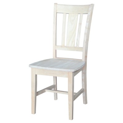 Set of 2 San Remo Splatback Chairs Wood - International Concepts