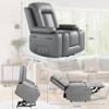Lift Recliner Chair, Faux Leather Recliner Chair Sofa with Massage and Heat for People Limited Mobility, Remote Control Electric Stand Assist - 2 of 4