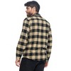 Ashford & Brooks Mens Flannel Button Down Plaid Long Sleeve Casual Shirt - Tan/Black Buffalo Check - XX-Large - 3 of 4