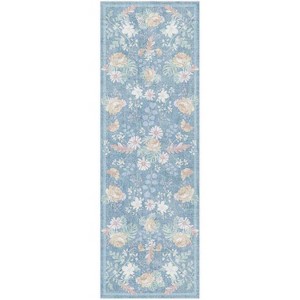 Nourison Botanical Washables Floral Indoor Flatweave Rug - 1 of 4