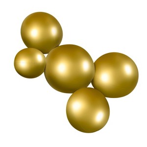 MINNIDIP Balloon Garland 5 Cluster in Gold Metallic - 1 of 4