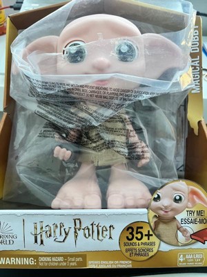 Wizarding World Harry Potter, Interactive Magical Dobby Elf Doll With Sock, Over  30 Sounds & Phrases, 8.5-inch : Target