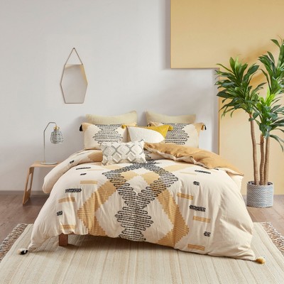 3Pcs Duvet Set, Modern Solid Bedding Set, Cotton Bed Comforter