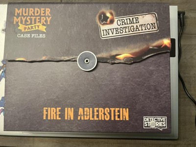  Murder Mystery Party Case Files: Fire in Adlerstein