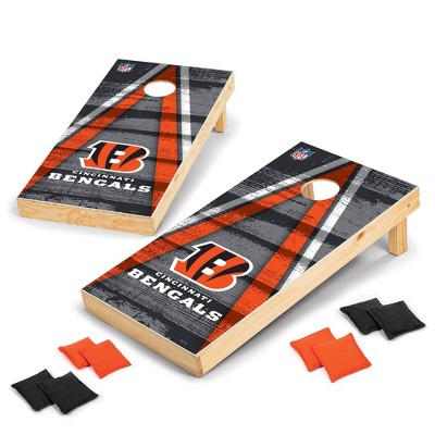 Cincinnati Bengals Version 2 Cornhole Set with Bags - Custom Cornhole, LLC