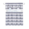 Kate Aurora Isabelle Abstract 3 Piece Cafe Rod Pocket Kitchen Curtain Tier & Valance Set - 2 of 4